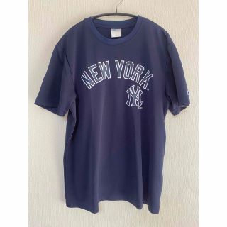 メジャーリーグベースボール(MLB)のヤンキース　半袖　Tシャツ(Tシャツ/カットソー(半袖/袖なし))