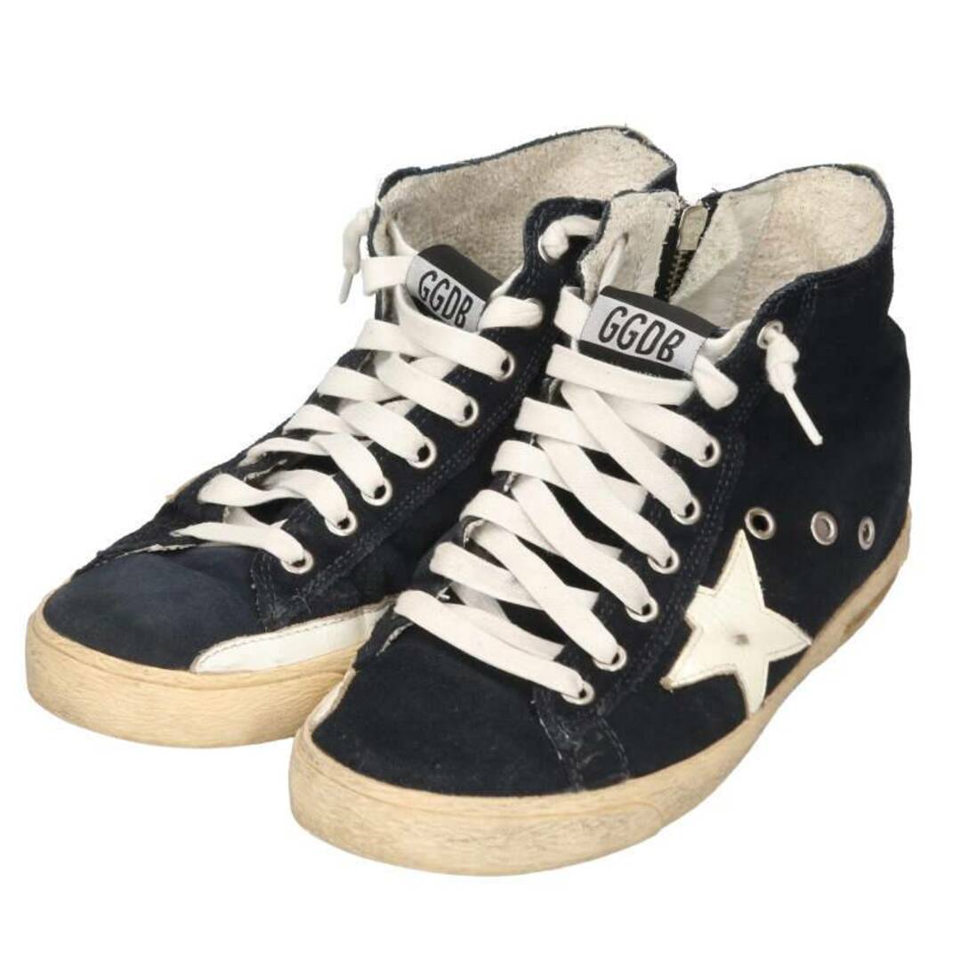 GOLDEN GOOSE(ゴールデングース)のゴールデングース  FRANCY スターパッチサイドジップスニーカー レディース 37 レディースの靴/シューズ(スニーカー)の商品写真