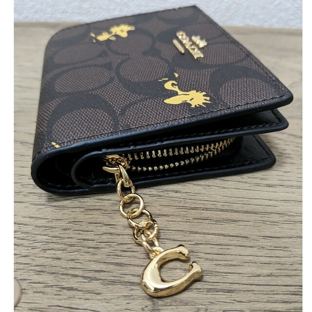 COACH(コーチ)の☆新品未使用☆ COACH×PEANUTS ウッドストック 折りたたみ財布 メンズのファッション小物(折り財布)の商品写真