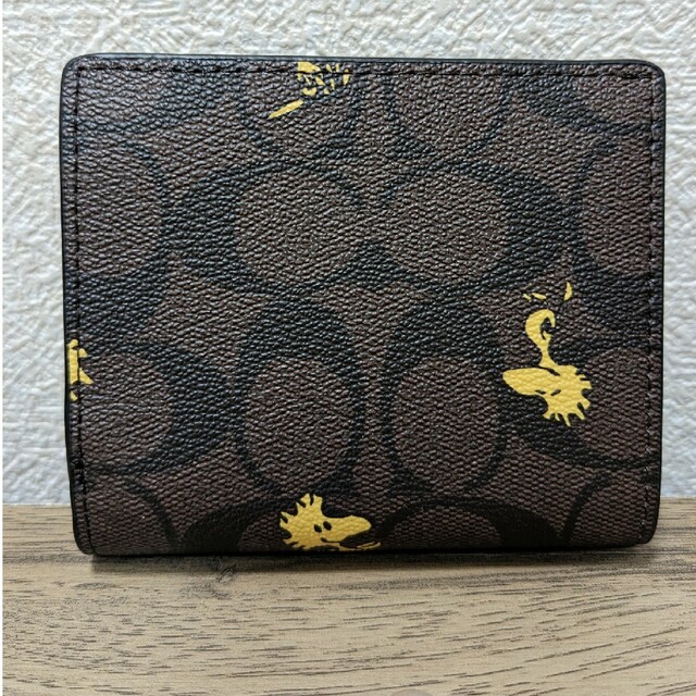 COACH(コーチ)の☆新品未使用☆ COACH×PEANUTS ウッドストック 折りたたみ財布 メンズのファッション小物(折り財布)の商品写真