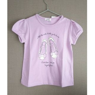 サンカンシオン(3can4on)の3can4on バレエシューズTシャツ(110cm)(Tシャツ/カットソー)