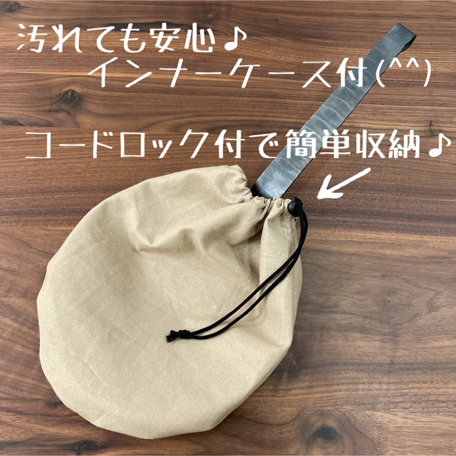 即購入OK  ターク ペトロマックス フライパン 28cm用 ケース Ｄ スポーツ/アウトドアのアウトドア(調理器具)の商品写真