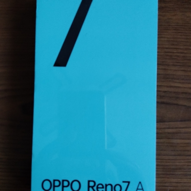 OPPO(オッポ)の新品未開封OPPO Reno7 A A201OP スターリーブラック スマホ/家電/カメラのスマートフォン/携帯電話(スマートフォン本体)の商品写真