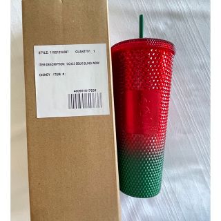 スターバックス(Starbucks)の新品未使用箱付き ディズニーワールドxスターバックス クリスマス限定タンブラー(タンブラー)