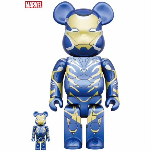 bearbrickBE@RBRICK IRON MAN RESCUE SUIT 100％&400%