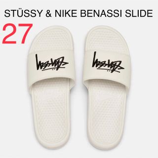 ナイキ(NIKE)のナイキ ステューシー ベナッシ STÜSSY BENASSI SLIDE 27(サンダル)