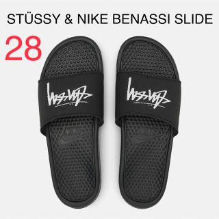 ナイキ(NIKE)のSTÜSSY BENASSI SLIDE ナイキ ステューシー ベナッシ 28(サンダル)