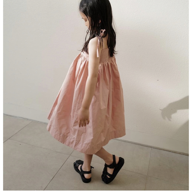 Drawer(ドゥロワー)のマチャットmachattワンピース130 キッズ/ベビー/マタニティのキッズ服女の子用(90cm~)(ワンピース)の商品写真