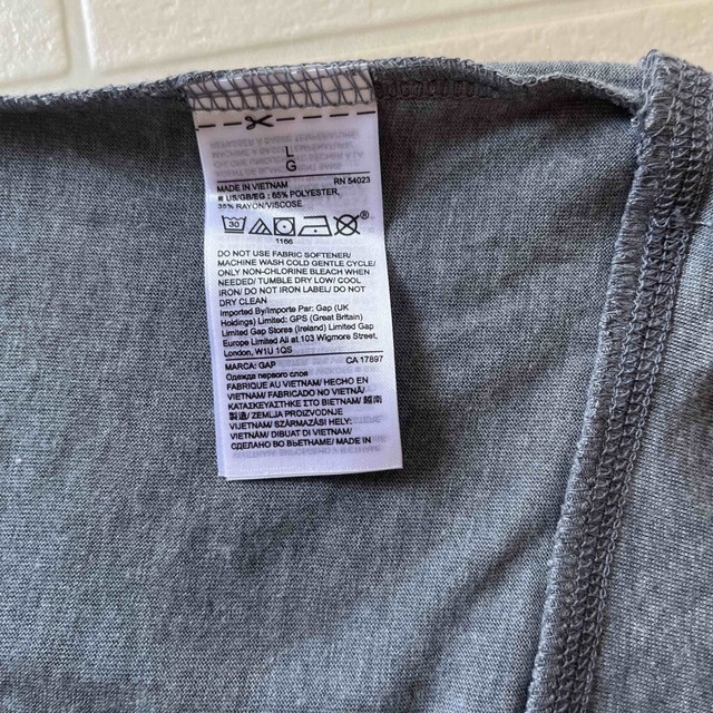 GAP(ギャップ)のGAP Fit  カットソー　Lsize 新品未使用  レディースのトップス(カットソー(長袖/七分))の商品写真