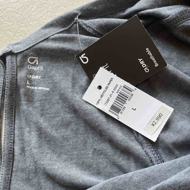 GAP(ギャップ)のGAP Fit  カットソー　Lsize 新品未使用  レディースのトップス(カットソー(長袖/七分))の商品写真