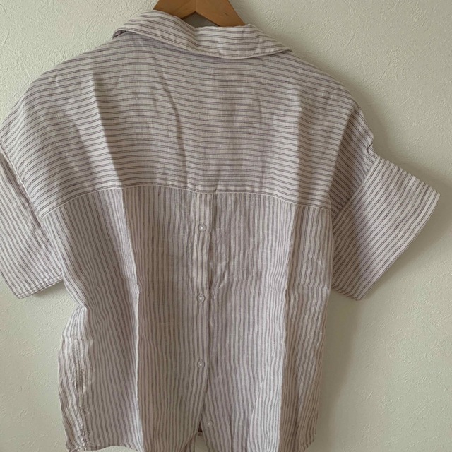 coen(コーエン)のcoen フレンチリネンスキッパーブラウス レディースのトップス(シャツ/ブラウス(半袖/袖なし))の商品写真