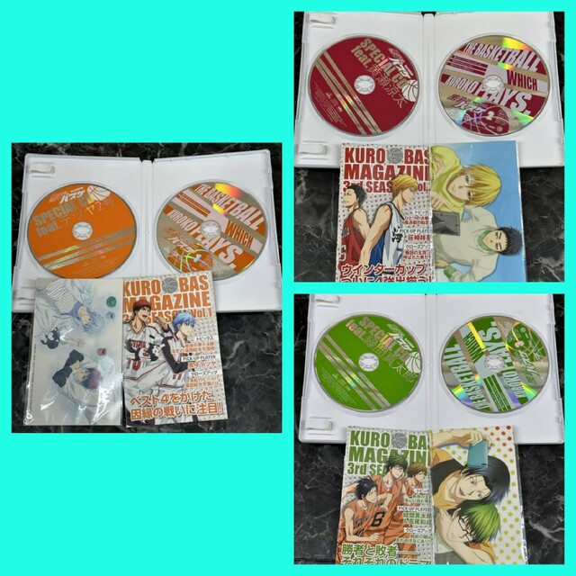 黒子のバスケ全35巻　黒子のバスケ　DVD　まとめ売り！