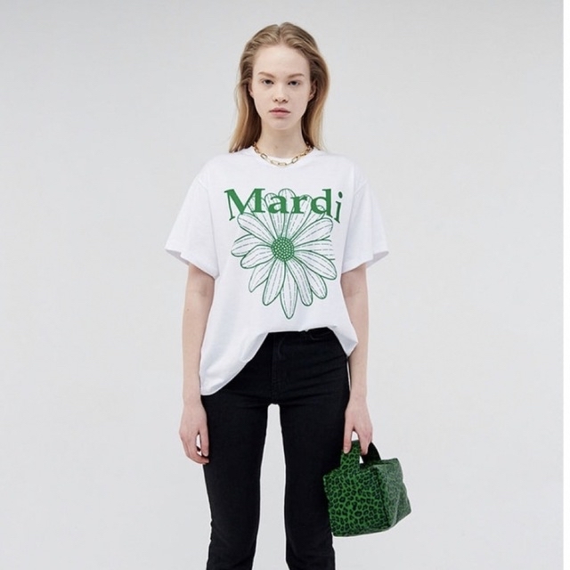 Mardi Mercrediマルディメクルディ Tシャツ オートミール