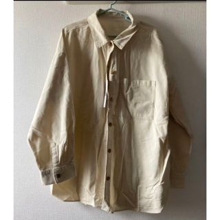 ジーユー(GU)の新品・GUコーデュロイオーバーサイズシャツ♡3XL♡(シャツ/ブラウス(長袖/七分))