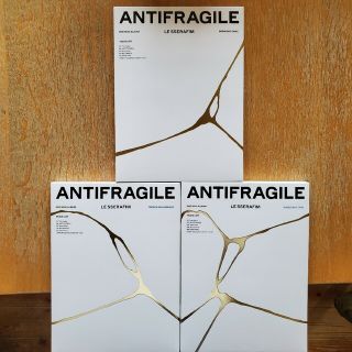 ルセラフィム(LE SSERAFIM)のLE SSERAFIM ANTIFRAGILE 正規盤 3形態セット(K-POP/アジア)