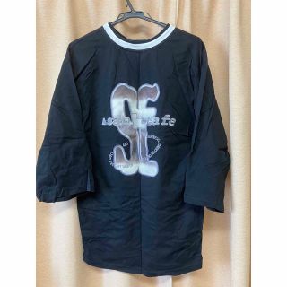サンタフェ santafe 裾 ロゴ刺繍 Tシャツ カットソー 50 LL y1 | www
