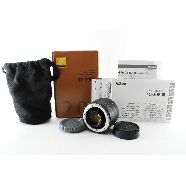 Nikon(ニコン)の◼︎美品◼︎ Nikon AF-S テレコンバーター TC-E20 III スマホ/家電/カメラのカメラ(その他)の商品写真
