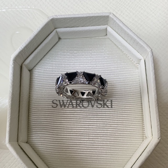 swarovski millenia リング トライアングルカット 5