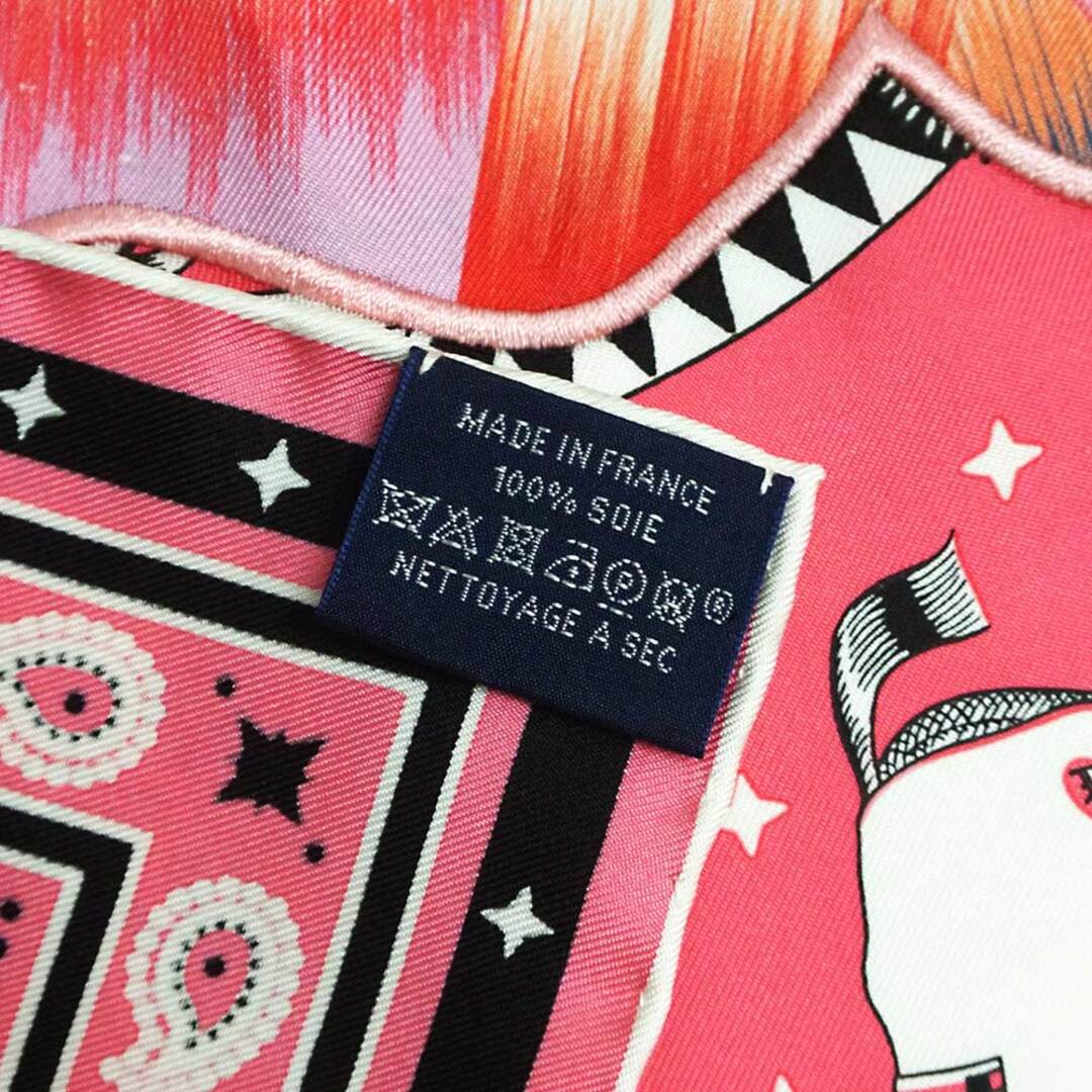 Hermes - エルメス カレ 55 フルリ バンダナ 京都 マーブル 馬着