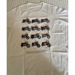 ジーユー(GU)の【新品未使用】HONDA GUコラボTシャツ　メンズMサイズ(Tシャツ/カットソー(半袖/袖なし))
