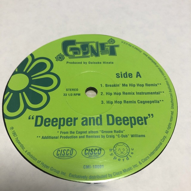 キムタク主演ロンバケ挿入歌Cagnet/Deeper and Deeper