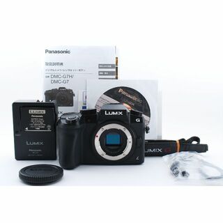 パナソニック(Panasonic)の◾️美品◾️ Panasonic LUMIX DMC-G7 ボディ ブラック(ミラーレス一眼)