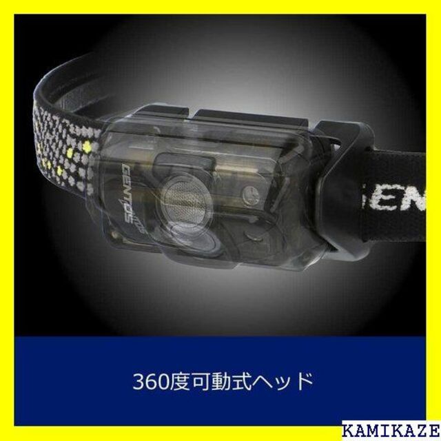 ☆ GENTOS ジェントス LED ヘッドライト USB PP-08SB 45 3