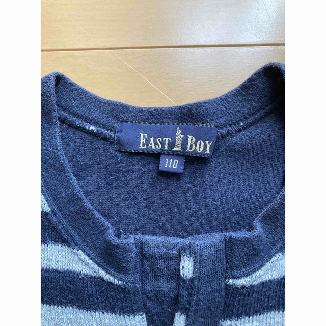 EASTBOY(イーストボーイ)のEAST BOY  キッズ　110cm ベスト キッズ/ベビー/マタニティのキッズ服男の子用(90cm~)(ニット)の商品写真