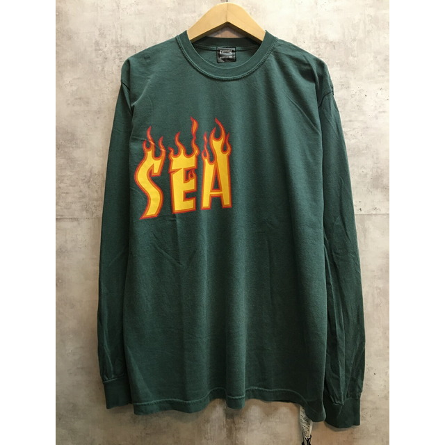 WIND AND SEA × THRASHER WDS L/S TEE 2 ウィンダンシー スラッシャー ...