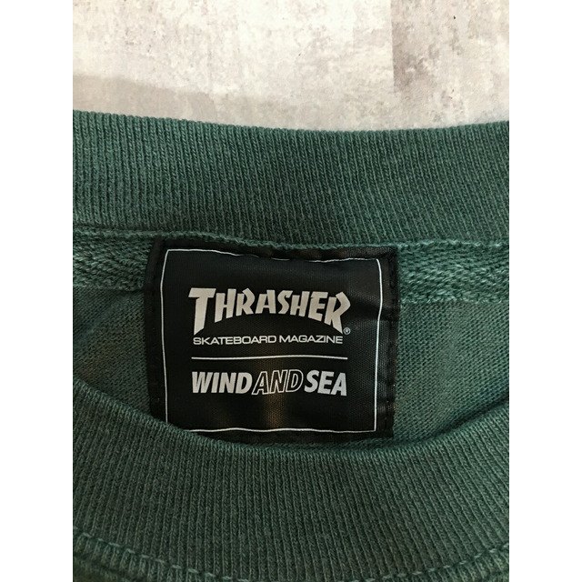 THRASHER × WDS L/S TEE 2 Mサイズ　新品　即完売トップス