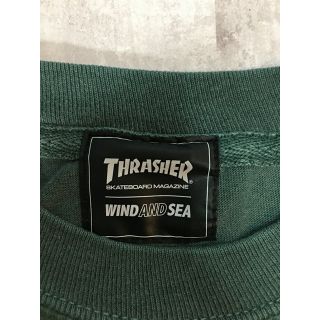 WIND AND SEA × THRASHER WDS L/S TEE 2 ウィンダンシー スラッシャー