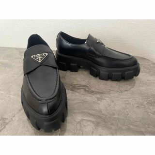 プラダ(PRADA)のPRADA プラダ　38 新品(スニーカー)