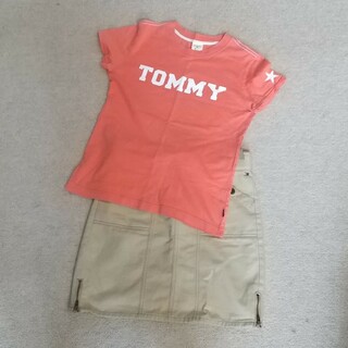 トミーガール(tommy girl)のTommy トミーガールTシャツ＆トミージーンズスカート(Tシャツ(半袖/袖なし))