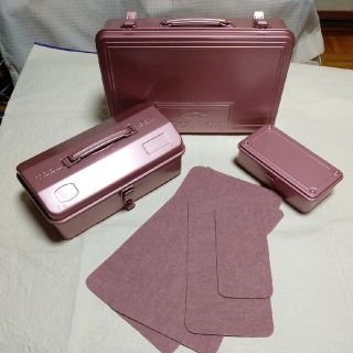 新品 フェリシモ 東洋スチール コラボ オリジナルカラー ツールボックス 工具箱(ケース/ボックス)