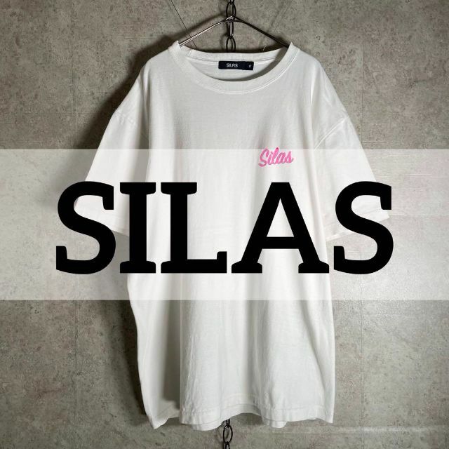 SILAS - Y2K SILAS サイラス ロゴTシャツ ホワイト白 XLサイズ 裏原の ...