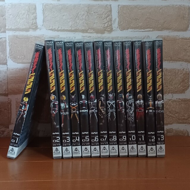 DVD　仮面ライダーファイズ　全13巻