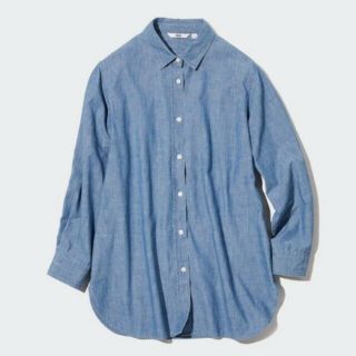 ユニクロ(UNIQLO)のユニクロロングシャツ(カットソー(長袖/七分))