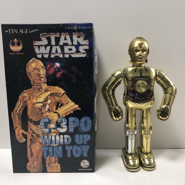 STAR WARS C-3PO TIN TOY 大阪ブリキ　WIND UP