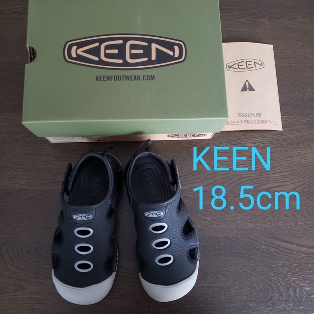 KEEN(キーン)の【新品】KEEN スティングレイ STINGRAY 18.5 黒 キッズ/ベビー/マタニティのキッズ靴/シューズ(15cm~)(サンダル)の商品写真