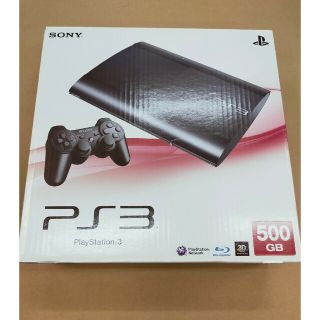 プレイステーション3(PlayStation3)のPS3本体 cech-4000c  ブラック 動作確認済 プレステ3 500GB(家庭用ゲーム機本体)