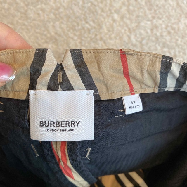 BURBERRY - バーバリー パンツ 4y104センチの通販 by プリマ♡'s shop