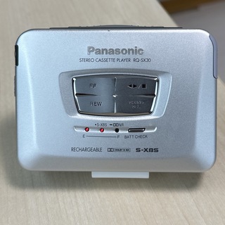 極美DE可動品】Panasonic カセットプレーヤー RQ-SX30-