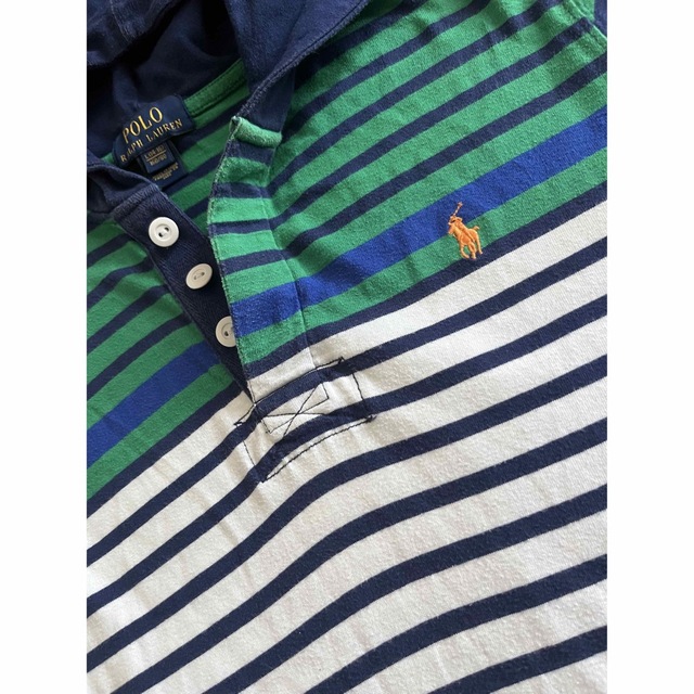 POLO RALPH LAUREN(ポロラルフローレン)のポロ　ラルフローレン　ボーダー　トップス　Tシャツ　ロンT  人気 レディースのトップス(Tシャツ(長袖/七分))の商品写真