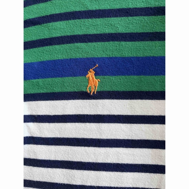 POLO RALPH LAUREN(ポロラルフローレン)のポロ　ラルフローレン　ボーダー　トップス　Tシャツ　ロンT  人気 レディースのトップス(Tシャツ(長袖/七分))の商品写真