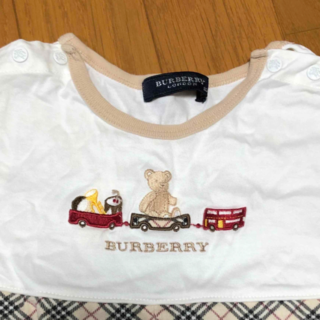BURBERRY(バーバリー)の赤ちゃんのつなぎ服（カバーオール） キッズ/ベビー/マタニティのベビー服(~85cm)(カバーオール)の商品写真