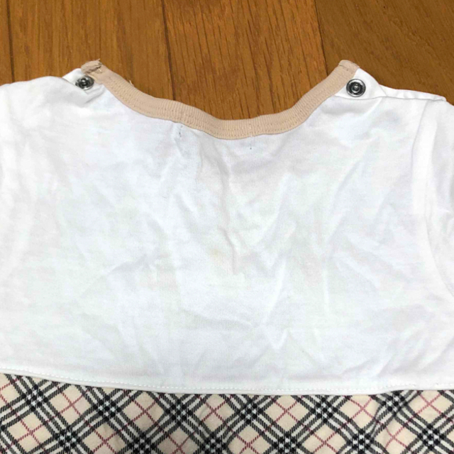 BURBERRY(バーバリー)の赤ちゃんのつなぎ服（カバーオール） キッズ/ベビー/マタニティのベビー服(~85cm)(カバーオール)の商品写真