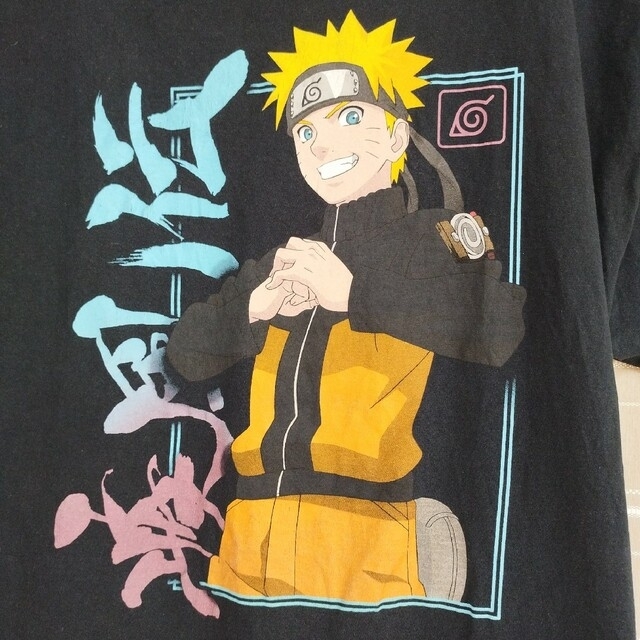 ナルトNARUTO アニメ Tシャツ 00s コピーライト 少年ジャンプ 疾風伝