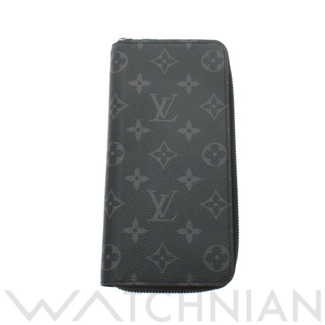 未使用品 ルイ ヴィトン LOUIS VUITTON M62295 RFIDタグ(ICチップ)  メンズ 長財布 モノグラムエクリプス 黒/グレー モノグラム・エクリプス・キャンバス