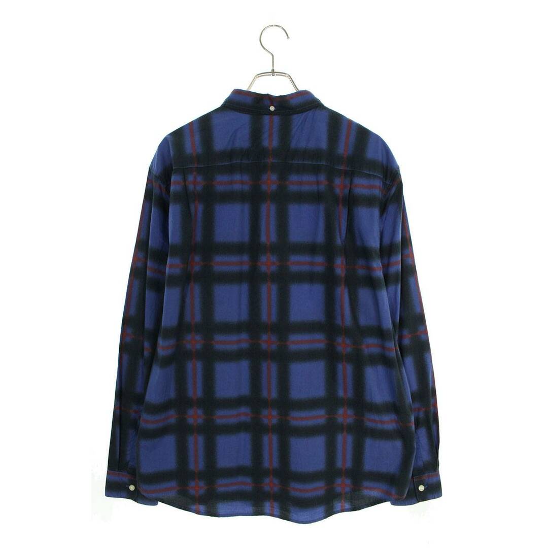 シュプリーム 21SS Spray Tartan Shirt スプレータータン長袖シャツ