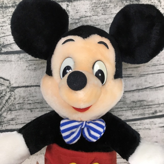 Disney - レトロディズニー ミッキーマウス ぬいぐるみ サン Disney - レトロディズニー ミッキーマウス ぬいぐるみ サン